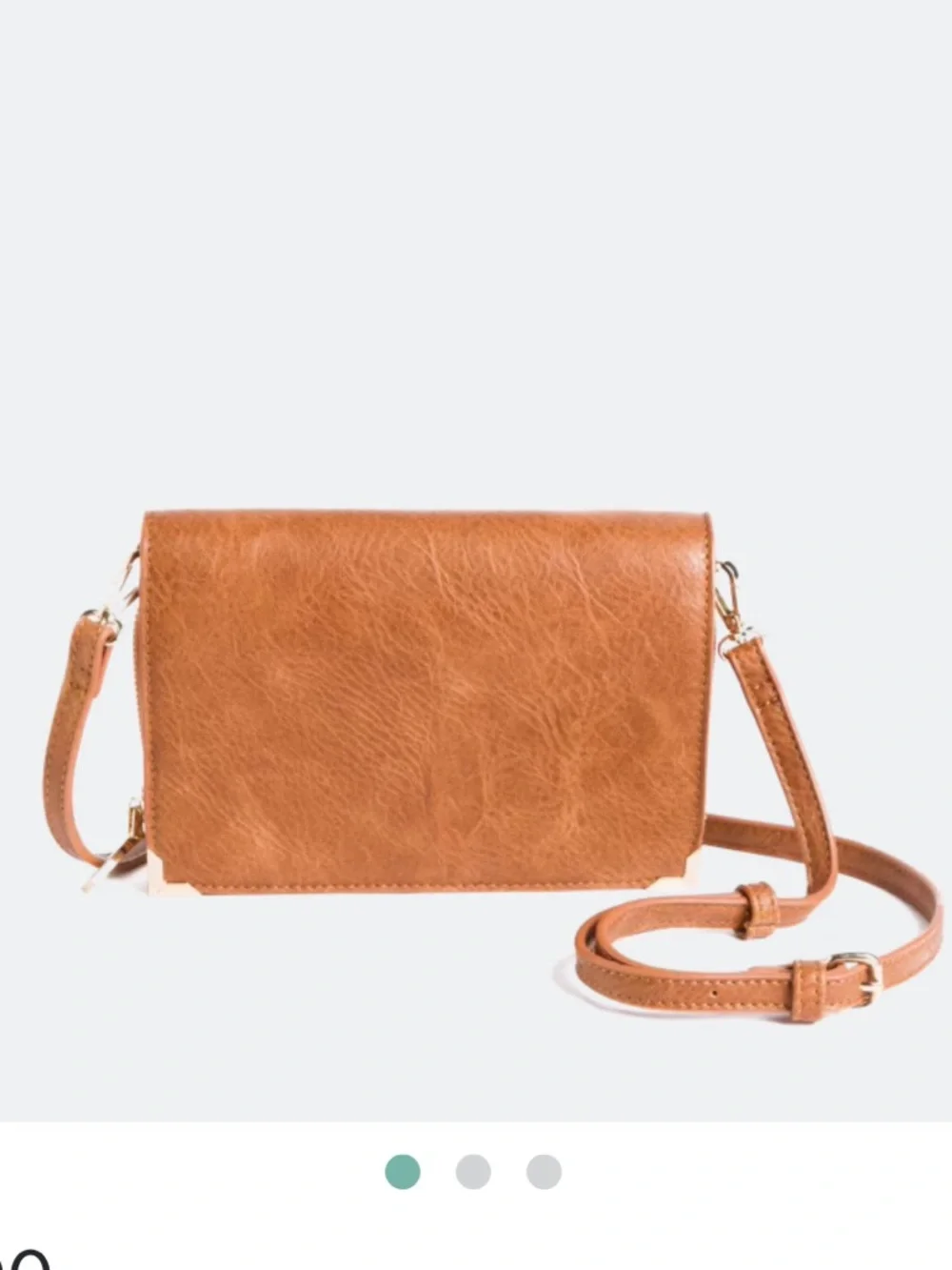 Urban Expressions Tan Crossbody Wallet Clutch - Picture 2 of 4